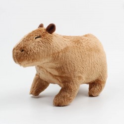 Simulation Animal Capybara Plush Toys, Cute Capybara Plushie Dolls Stuffed Soft Animals Children Toys Kids Christmas Gift