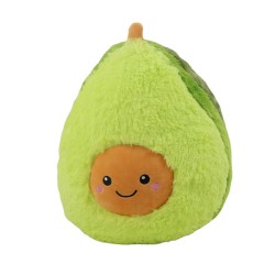 40cm/15.7'' Cartoon Cute Fruit Avocado Stuffed Plush Doll Toy , Kawaii Avocado Soft Cushion Pillow For Kids Gift Home Decoration