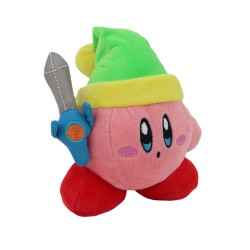 16cm/6inch Game Star Kirby Kawaii Plush Toy Cute Sword Kirby Soft Stuffed Doll Peluche Christmas Gift For Kid