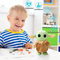 Talking Doll 7.8 Inch,Walking Doll And Toy Repeats What You Say Plush Animal Toy Electronic Toy For Boys,Girls,Stuffed Animal,Baby Doll For Kids